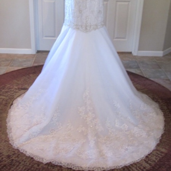 Absolutely Stunning Mori Lee Bridal Gown - Picture 4 of 8